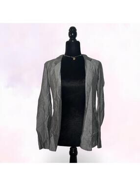 Aritzia Talula Gray Blazer Minimalist Office Chic Size 00